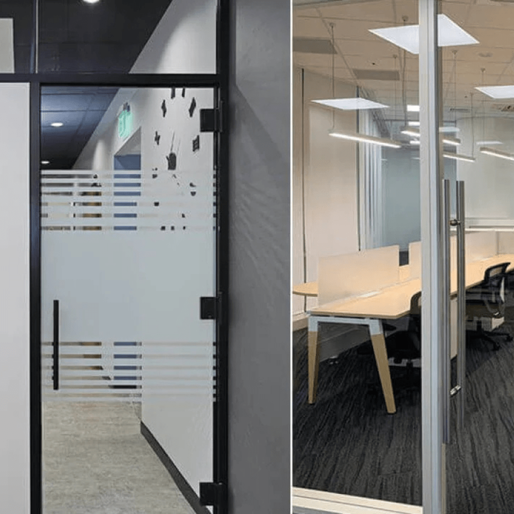 Frameless Glass doors